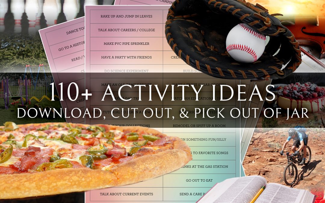 100+ Activity Idea Cards