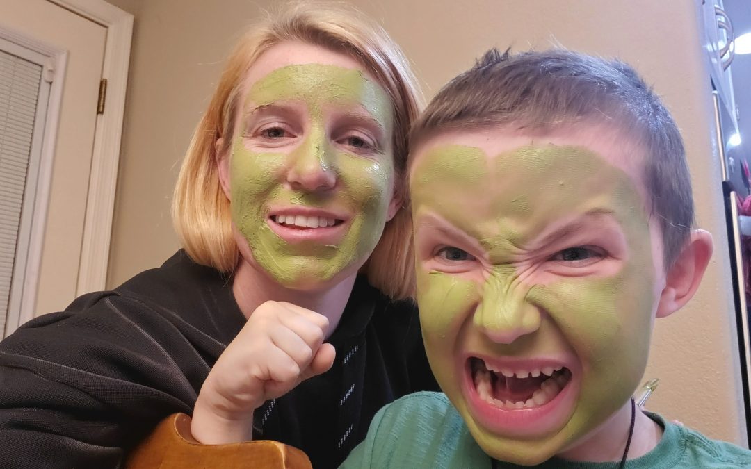 Green Face Masks