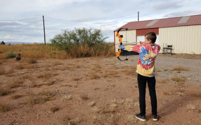 Archery at Grandma & Grandpa’s